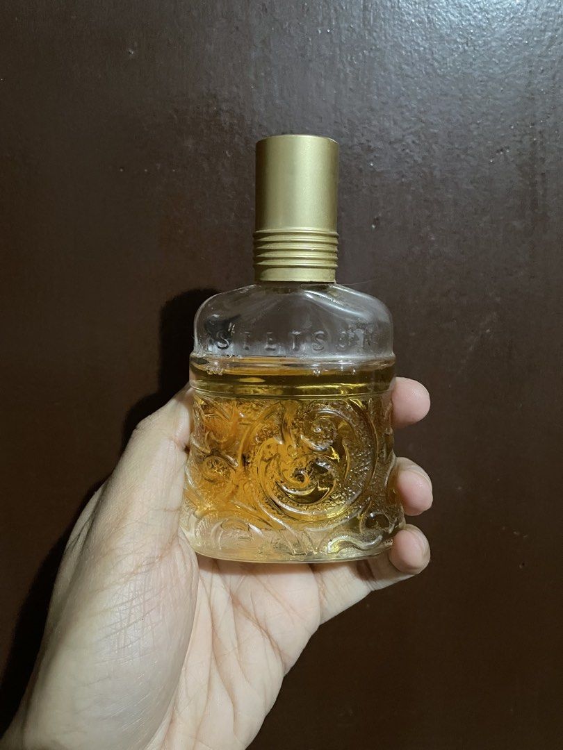 STETSON BY COTY Cologne 1.75 FL OZ / 51.7 ML (Category: Fragrance & Deodorants) located in Talisay. Submitted by mrjannchristian (Listing ID 1461584565, Image 1). Description: Vintage Stetson by Coty Cologne for Men – 1.75 oz (51.7 ml) Embossed Swirl Bottle Item Specifics Brand: Stetson by Coty Fragrance Name: Stetson OriginalFormulation: Cologne / Fluid SplashVolume: 1.75 fl oz / 51.7 ml Condition: Pre-owned / Vintage Product Description: Up for