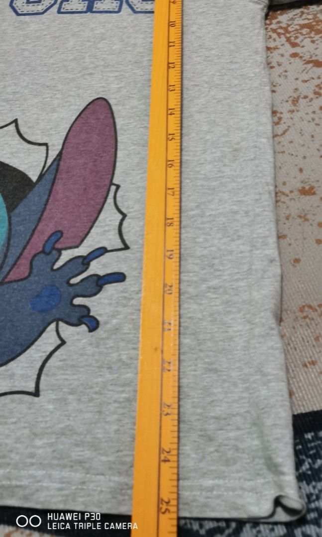 Stitch graphic tee (Category: Tshirts & Polo Shirts ) located in San Jose. Submitted by thrift_ni_sir (Listing ID 1461743772, Image 3). Description: Excellent condition MOD j&t Add shipping fee MOP gcash.