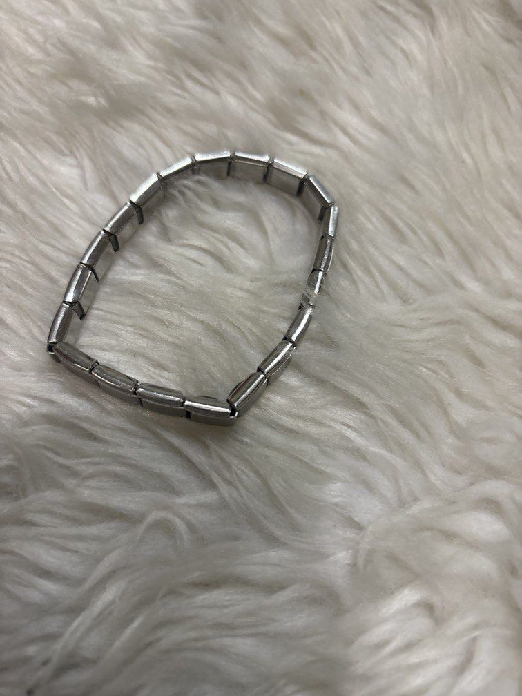 Stretchy link bracelet stainless (Category: Bracelets) located in Manila. Submitted by vintageaccessories (Listing ID 1461564395, Image 2). Description: .