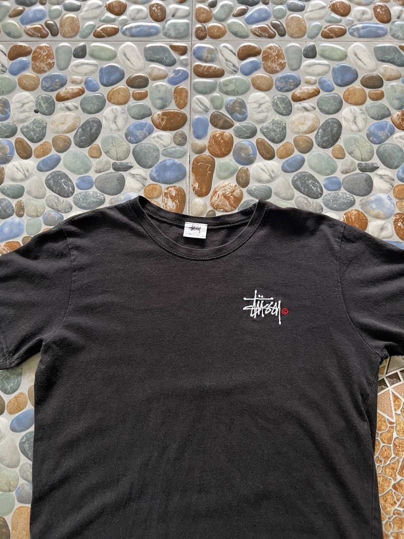 Stussy Tshirt (Category: Tshirts & Polo Shirts ) located in Manticao. Submitted by flipwithdave (Listing ID 1461797011, Image 2). Description: Stussy Tshirt 🔥 GOOD CONDITION✅ COLOR 8.9/10✅ WITH TAGS ✅ Dimes: L26 W20 PRICE:📩 PM na mga bossing📍‼️ IG: flip_with_dave FB: Flip With Dave Carousell: Flip with dave LOCATION: MINDANAO MOP: GCASH 📲 COURIER: J&T🚚 Pay first before delivery 📱 Strictly no cancelation ‼️ No refunds/ returns of items‼️ #fl