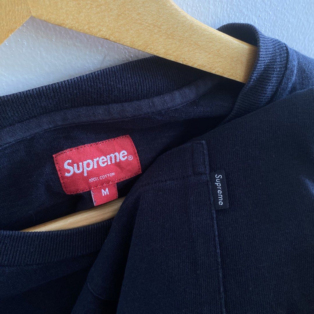 Supreme Pocket Tee Plain Longsleeve (Category: Formal Shirts) located in Davao. Submitted by bangers01 (Listing ID 1461718467, Image 2). Description: .