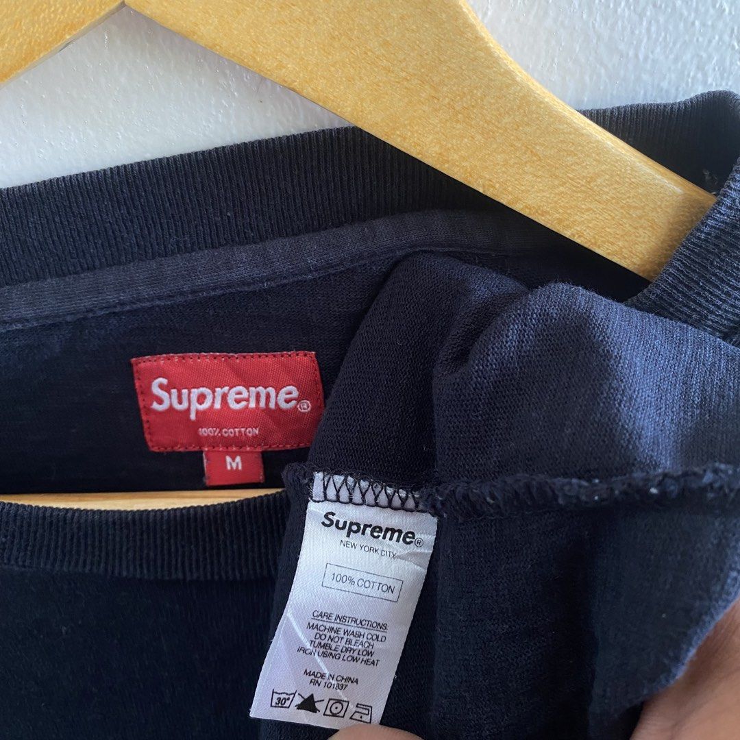 Supreme Pocket Tee Plain Longsleeve (Category: Formal Shirts) located in Davao. Submitted by bangers01 (Listing ID 1461718467, Image 3). Description: .