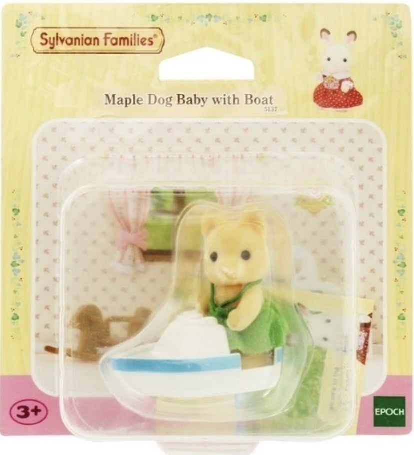 Sylvanian Families | RARE Maple Dog (Category: Figurines & Statues) located in Manila. Submitted by melodearx (Listing ID 1461759536, Image 1). Description: Slightly negotiable.