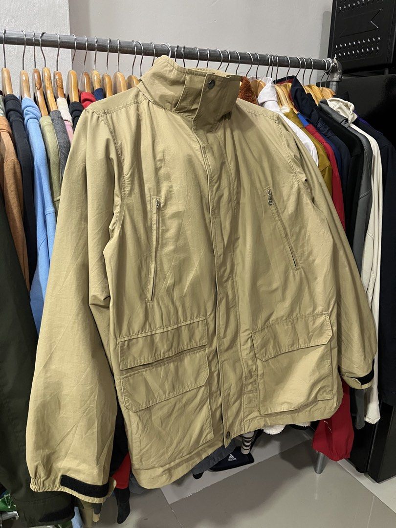T O P V A L U Mens Parka Jacket (Category: Coats, Jackets and Outerwear) located in Baliuag. Submitted by TOCThrift (Listing ID 1461707929, Image 3). Description: T O P V A L U Mens Parka Jacket Size M on tag 22.5 width x 30 Length Large mens fit Good as new *missing hood 480 + SF Baliwag, Bulacan.