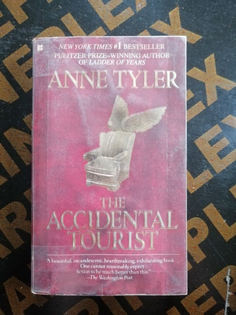 The Accidental Tourist by Anne Tyler (Category: Storybooks) located in Makati City. Submitted by booksbymarvin (Listing ID 1461667006, Image 1). Description: For sale Paperback In good condition MOD, MOP: LBC GRAB, GCASH, BPI.