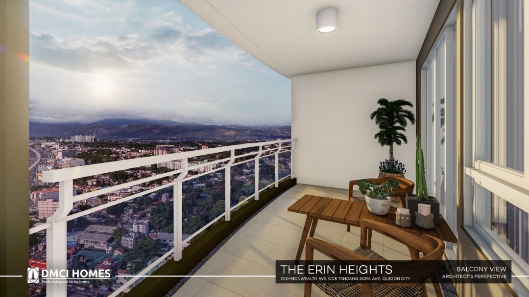 THE ERIN HEIGHTS 2 BEDROOM (Category: Apartments & Condos) located in Las Pinas. Submitted by realestatebroker (Listing ID 1461615433, Image 2). Description: THE ERIN HEIGHTS 2 BEDROOM 📍 Commonwealth Ave., Tandang Sora, Quezon City ✨ PRE-SELLING | DMCI HOMES 🎯 Near UP Diliman 📣 SUMMER SELL-OUT PROMO! 💰 12% DOWNPAYMENT PROMO • No Spot Downpayment • 0% Interest • 1% Discount 🏢 THE ERIN HEIGHTS • Building Completion: October 2027 • Modern Tropi