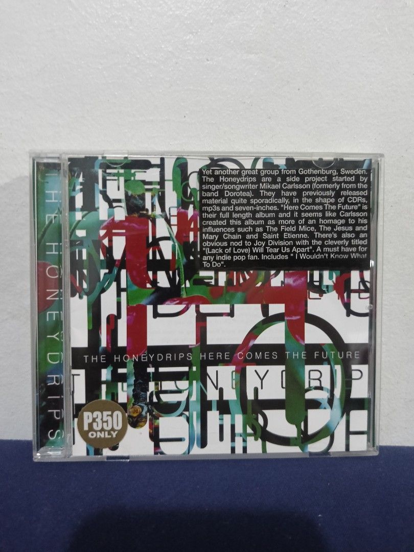 The HoneyDrips - Here comes the future (Category: CDs & DVDs) located in Cavite. Submitted by bodega_ni_kiks11 (Listing ID 1461604414, Image 1). Description: The HoneyDrips - Here comes the future NM ₱200.