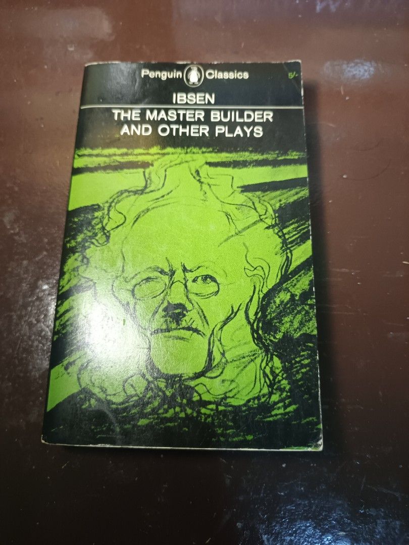 The Master Builder and Other Plays by Ibsen (Category: Storybooks) located in San Jose. Submitted by otto_wan13 (Listing ID 1461713642, Image 1). Description: It has tanning and some tiny folds in the back cover. Overall good condition.