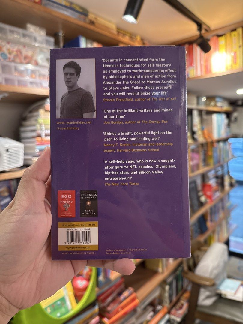 The Obstacle Is The Way by Ryan Holiday (Category: Storybooks) located in Marikina City. Submitted by starlettonabudget (Listing ID 1461670956, Image 2). Description: - Title: The Obstacle Is The Way - Author: Ryan Holiday - Key Concept: The Ancient Art of Turning Adversity to Advantage - Ideal For: Future and current leaders - Bestseller Status: Over one million copies sold - Author's Other Works: Author of The #1 New York Times bestseller, Stil