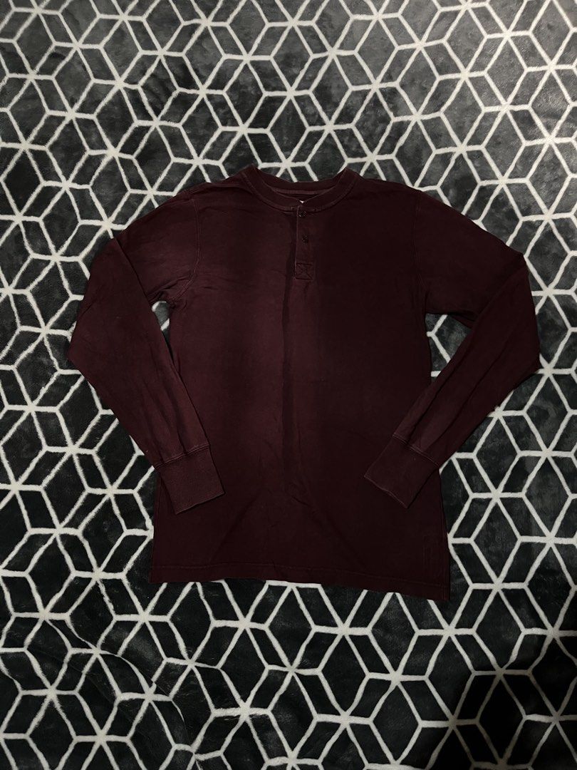 Two button placket henley long sleeve shirt (Category: Coats, Jackets and Outerwear) located in Cabanatuan. Submitted by the_saints.archive (Listing ID 1461690815, Image 1). Description: Size: (inch) L - 26 W - 18 Ww available just message me Must read before buying Rules and policy: 📌 COLOR MAY VARY DUE TO LIGHTNING / USED OF FLASH 📌 NO RETURN OR REFUND POLICY 📌 ORDERS CANNOT BE CANCELLED ONCE AN OFFER HAS BEEN MADE OR ACCEPTED 📌 SHIPPING FE