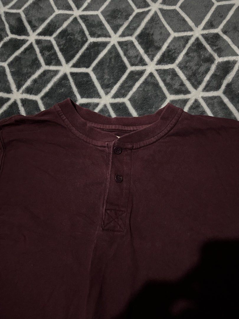 Two button placket henley long sleeve shirt (Category: Coats, Jackets and Outerwear) located in Cabanatuan. Submitted by the_saints.archive (Listing ID 1461690815, Image 3). Description: Size: (inch) L - 26 W - 18 Ww available just message me Must read before buying Rules and policy: 📌 COLOR MAY VARY DUE TO LIGHTNING / USED OF FLASH 📌 NO RETURN OR REFUND POLICY 📌 ORDERS CANNOT BE CANCELLED ONCE AN OFFER HAS BEEN MADE OR ACCEPTED 📌 SHIPPING FE