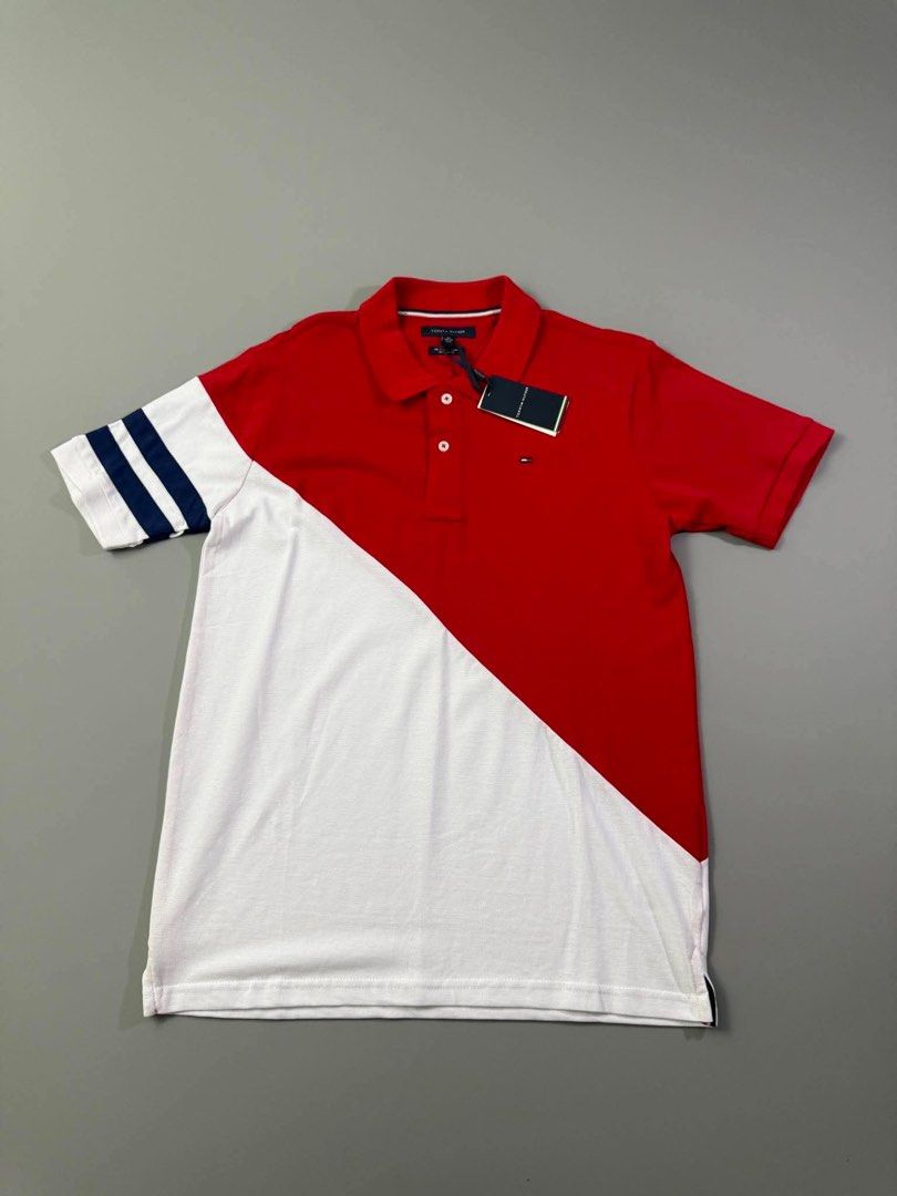 TOMMY HILFIGER (Category: Tshirts & Polo Shirts ) located in Guagua. Submitted by sweetboyy (Listing ID 1461613565, Image 1). Description: TOMMY HILFIGER EXCELLENT CONDITION / NO ISSUE SIZE MEDIUM ON TAG / DIMES L28.5 W20.