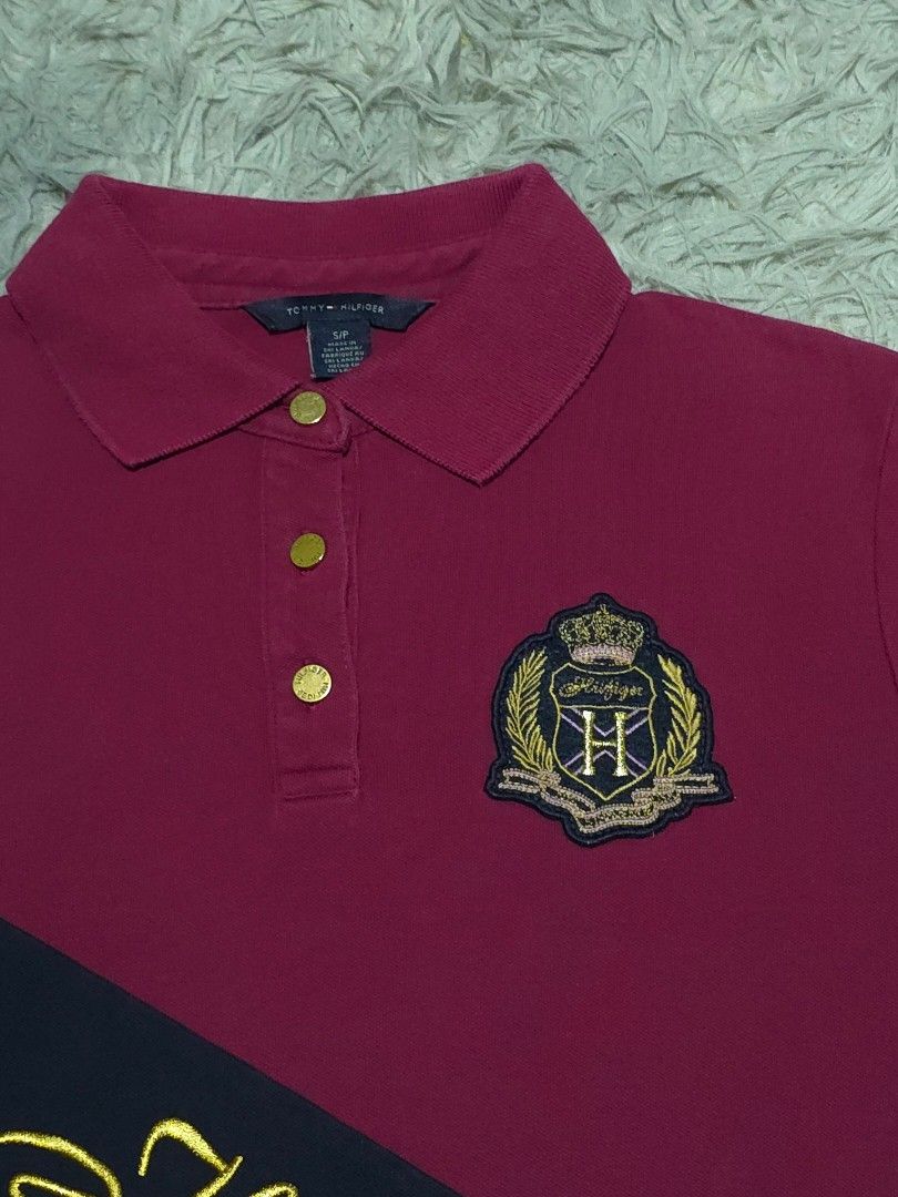 Tommy Hilfiger (Category: Shirts) located in Abulug. Submitted by humanwhosellthings (Listing ID 1461625239, Image 3). Description: TOMMY HILFIGER Womens Poloshirt ✅️Size: Small ✅️Dimes: 17.5W x 24L ✅Condition: Excellent ✅Issue: None ✅Color Rate: 9.8/10.