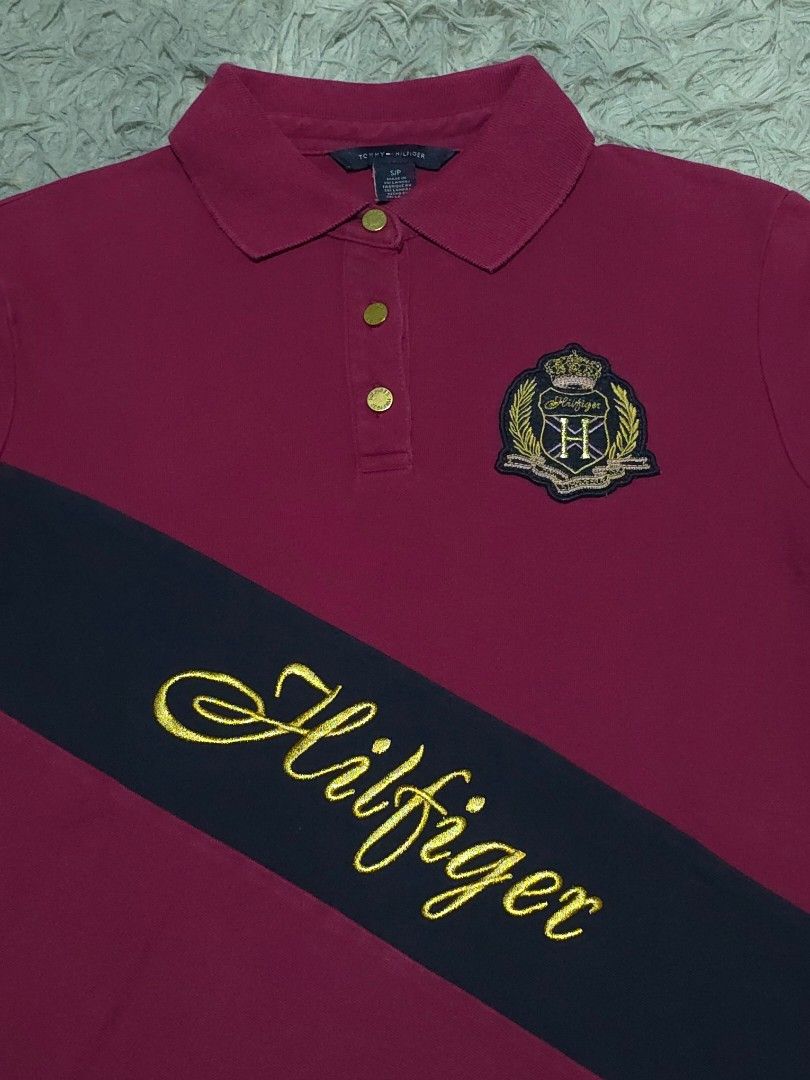 Tommy Hilfiger (Category: Shirts) located in Abulug. Submitted by humanwhosellthings (Listing ID 1461625239, Image 2). Description: TOMMY HILFIGER Womens Poloshirt ✅️Size: Small ✅️Dimes: 17.5W x 24L ✅Condition: Excellent ✅Issue: None ✅Color Rate: 9.8/10.