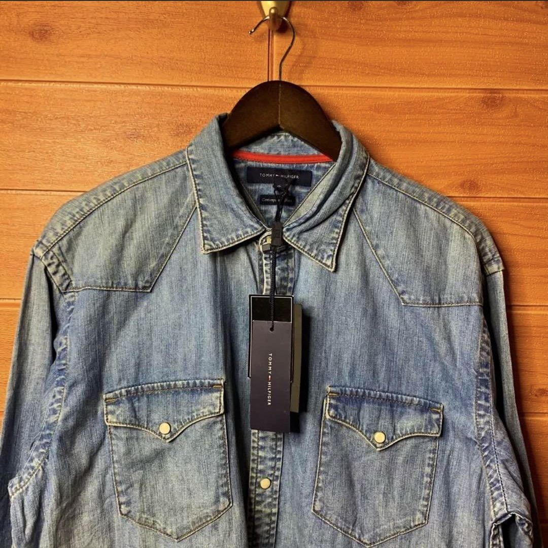 Tommy Hilfiger Denim Button down (Category: Formal Shirts) located in Quezon City. Submitted by donklasiko (Listing ID 1461582083, Image 3). Description: Condition: 9.5+/10 Pristine condition Issue: non Refer to the dimension 🤗 PM FOR MORE DETAILS NO RETURN, NO EXCHANGE & NO REFUND! ✅I ALSO ACCEPT TRADE/SWAP TO ANYTHING JUST DROP YOUR OFFER Please manage your expectations, this is a secondhand item. What you see is what you get 😊 💵MOP: GCASH, 