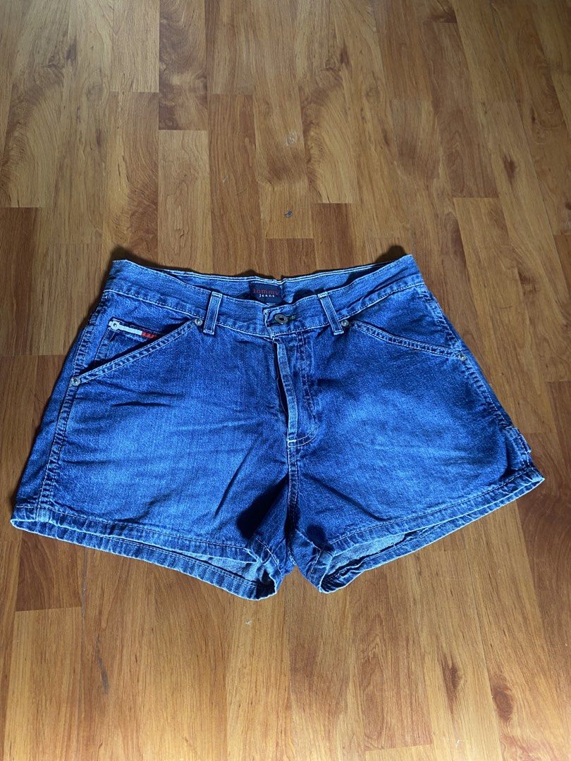 Tommy Hilfiger Denim Shorts (Category: Shorts) located in San Juan, Ilocos Sur. Submitted by braveberry01 (Listing ID 1461648261, Image 2). Description: Waist 30 Length 11.5.