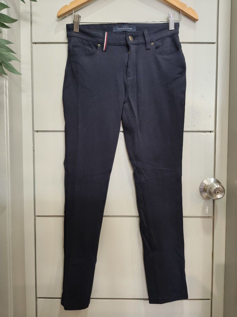 Tommy Hilfiger Navy Blue Pants Size 2 (Category: Other Bottoms) located in Angeles City. Submitted by allfrom_u.s_23 (Listing ID 1461592630, Image 1). Description: - Navy blue Tommy Hilfiger pants - Straight leg fit - Size 2 - Made in Jordan - Classic and simple design - Perfect for casual or smart casual occasions.