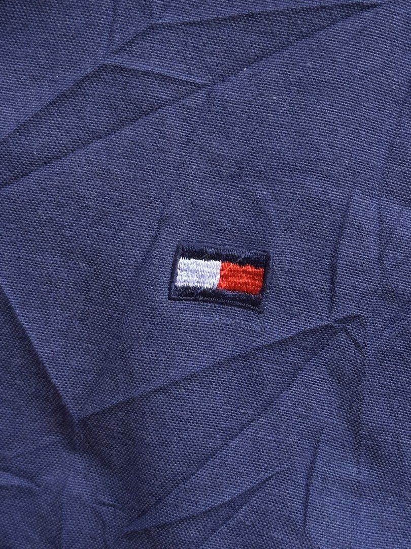 Tommy Hilfiger Navy Blue Short Sleeve Button-up (Category: Tshirts & Polo Shirts ) located in Ozamiz City. Submitted by quick_done_deals (Listing ID 1461747835, Image 3). Description: 🛒 ** Tommy Hilfiger Navy Blue Short Sleeve Button-up ** 💙 💯 Excellent Condition 📐 Dimes: L Front 29 Back 30 x W22 (M) 🔍 Issue: None 🎨 Color Rate: 9.5 / 10.