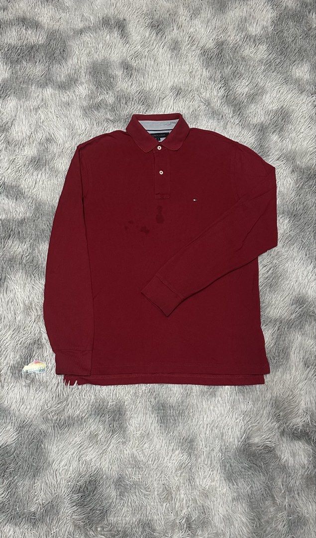Tommy H*lfiger polo Long Sleeve (Category: Tshirts & Polo Shirts ) located in Manila. Submitted by paulovenegaskalakal2020 (Listing ID 1461719431, Image 1). Description: For sale! Kalakal Tommy h*lfiger polo-longsleeve Medium- 21 width x 28.5-29.5 inches Sleeves- 26 inches Minimal oil stain & dirt Sign of usage Good as new MINE 1,180 +sf.