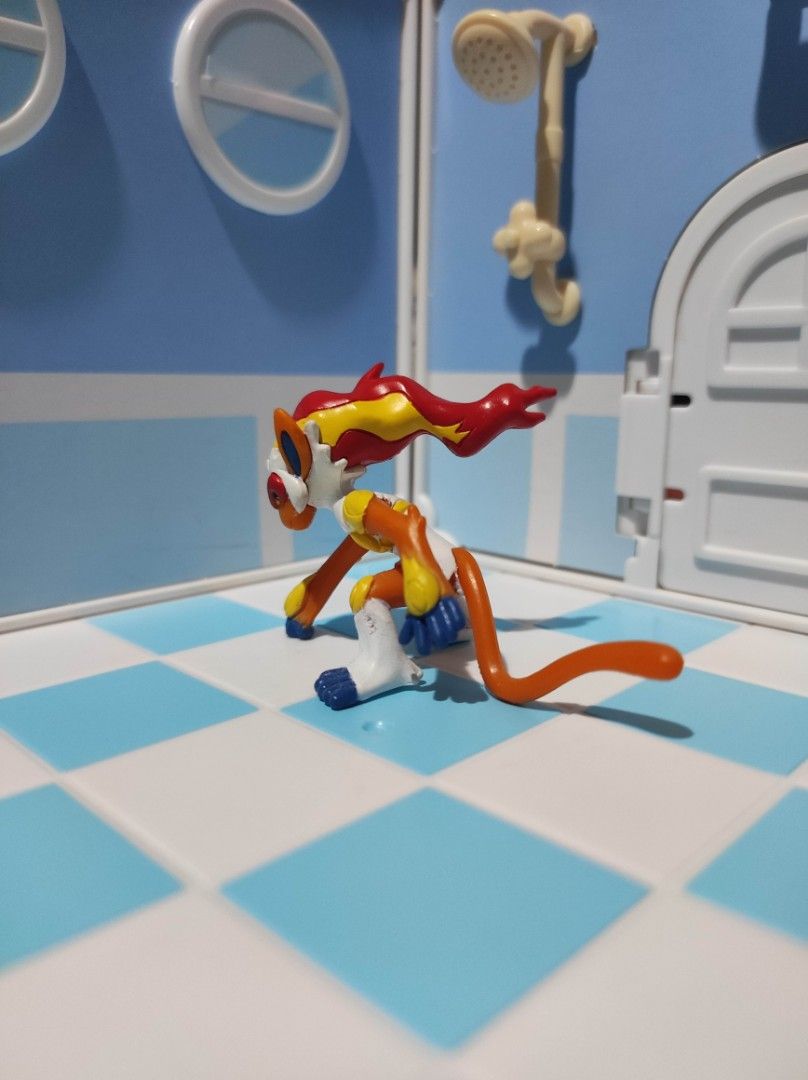 TOMY Pokemon Figure - Infernape (Category: Figurines & Statues) located in Taguig. Submitted by lilrootshop (Listing ID 1461687046, Image 3). Description: ***Crossposted*** Price: 280 (fixed) AUTHENTIC First to pay basis. No COD. For item reservation, a down payment of 50% or 100 pesos (whichever is less) is required. Down payment is non-refundable. One month reservation only. Location: Taguig (near BGC) MOP: GCash / GoTyme / CIMB.