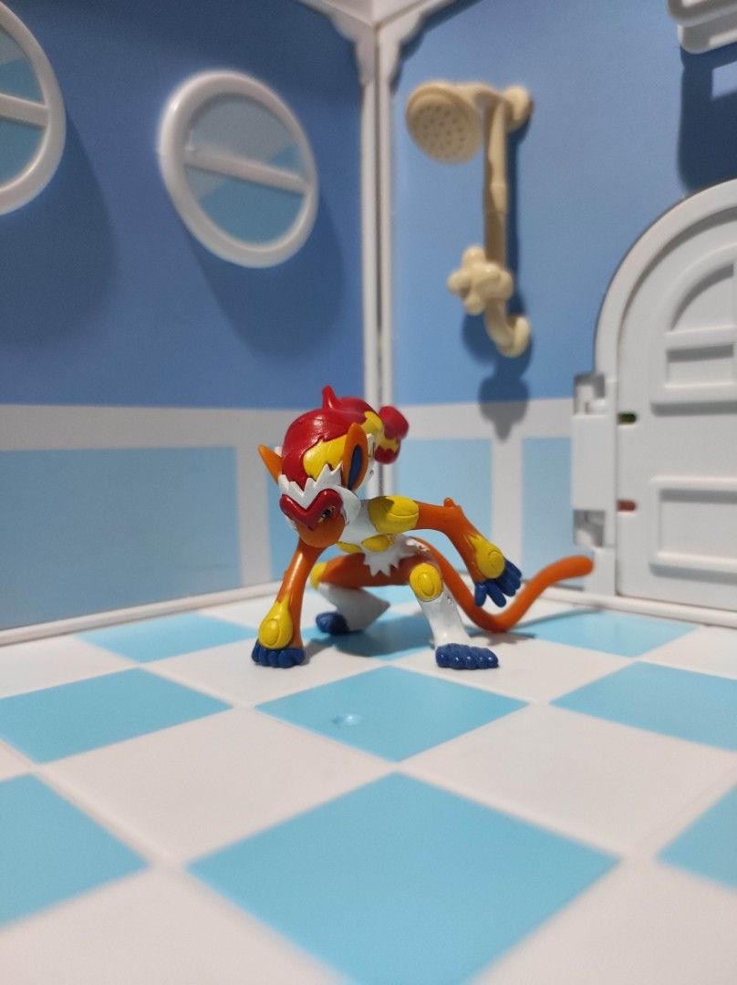TOMY Pokemon Figure - Infernape (Category: Figurines & Statues) located in Taguig. Submitted by lilrootshop (Listing ID 1461687046, Image 1). Description: ***Crossposted*** Price: 280 (fixed) AUTHENTIC First to pay basis. No COD. For item reservation, a down payment of 50% or 100 pesos (whichever is less) is required. Down payment is non-refundable. One month reservation only. Location: Taguig (near BGC) MOP: GCash / GoTyme / CIMB.