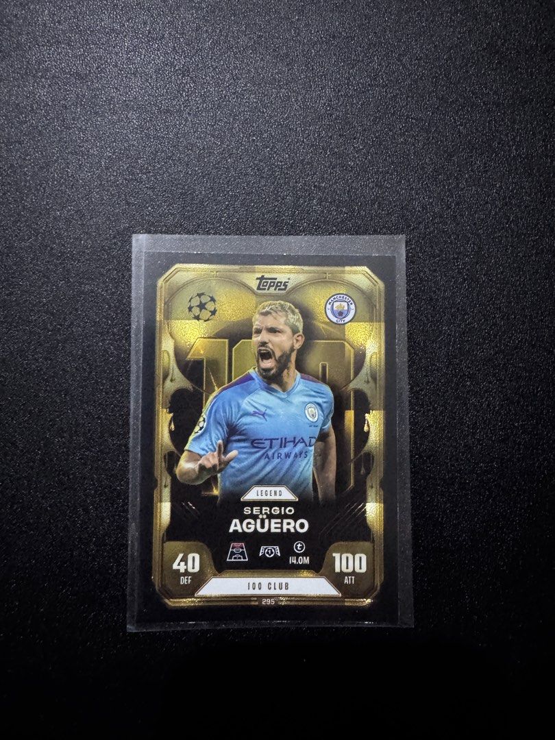 topps match attax 25-26 曼城 Aguero （分類：原色卡片）位於 Hong Kong。 由 jadennnnn25 提交（商品編號 1461777807，圖片 1）。簡介： 。