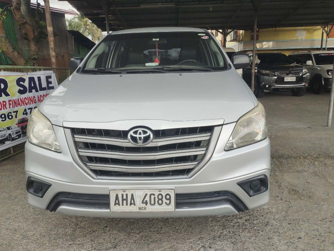 Toyota Innova (Category: New Cars) located in Santiago. Submitted by raymondescano46 (Listing ID 1461622979, Image 1). Description: toyota innova e 2.5 2015 model manual trany registered cold aircon firts owner aquired complete papers cash or financing 1 day release pm or call 09544283928.