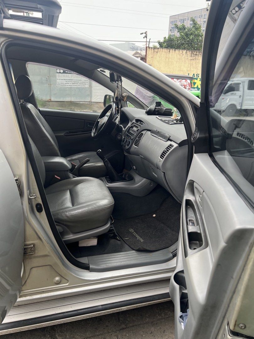 Toyota Innova (Category: Used Cars) located in Manila. Submitted by mengmenga56556 (Listing ID 1461771114, Image 2). Description: For Sale: Toyota Innova J 2005 model Manual transmission Gasoline Registered until 2027 Newly PMS Newly replace headlight Newly replace belt Location: Las pinas City RFS: Upgrade.