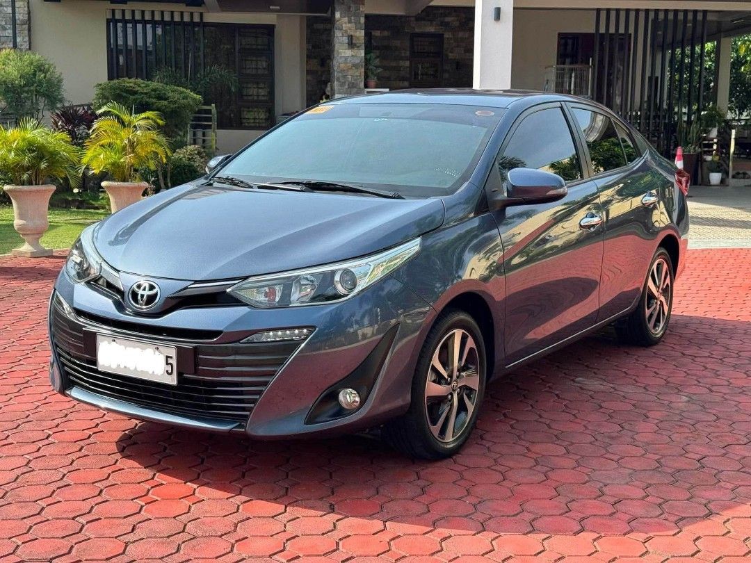 Toyota Vios G Auto (Category: Used Cars) located in Manila. Submitted by jonahb888 (Listing ID 1461621578, Image 1). Description: TOYOTA VIOS 1.5G 2020 💯 FRESH UNIT IN AND OUT! ☑️ 39,000++ kms only; original mileage, scan and check all you want 💯 ☑️ GRAYISH BLUE MICAH METALLIC color ☑️ Automatic Transmission ☑️ PUSH START ☑️ w/ PADDLE SHIFTERS ☑️ 2 sets of keys ☑️ Newly changed tires ☑️ All original paint ☑️ Casa maintained and in pristine cond