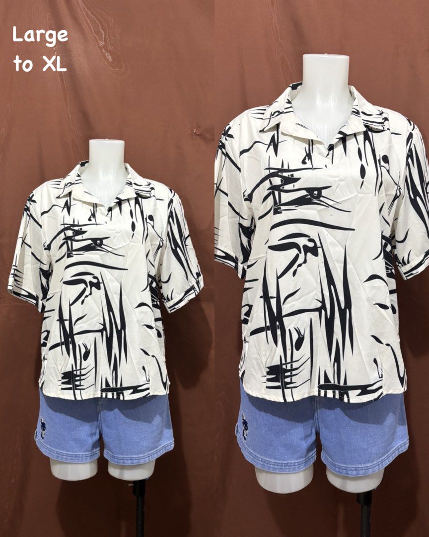 Trendy Polo Blouse and Tops (Category: Blouses) located in Tumauini. Submitted by prelovedbyjael (Listing ID 1461617384, Image 3). Description: 120 pesos each. Price negotiable. Magaganda po lahat yan. No flaws. Size indicated in each photo. You can message me for more pictures..