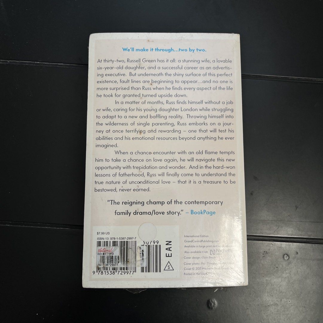 Two by Two by Nicholas Sparks Paperback Novel (Category: Storybooks) located in Pasay City. Submitted by klosetbykelly (Listing ID 1461607062, Image 2). Description: Welcome to klosetbykelly! 🎀💞 mode of payment: Gcash mode of delivery: J&t and Lalamove location: Pasay City NO LOWBALLING ❌ BOGUS BUYERS WILL BE AUTOMATICALLY BLOCKED 🚫 NO TO IMPATIENT BUYERS ❌ PAYMENT FIRST BEFORE SHIPPING ‼️ ITEM DESCRIPTION: - sealed.