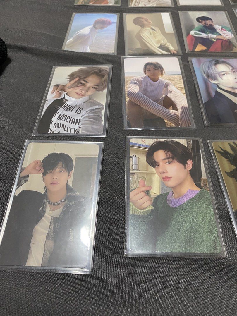 TXT & ENHA PCs (Category: K-Wave Merchandise) located in Quezon City. Submitted by elosells (Listing ID 1461568830, Image 2). Description: 🔍 INTEREST CHECK: TXT and Enhypen Photocards 💗 💵 Price Range: 150-350 TAKE ALL FOR ONLY 3,500 PHP !! (negotiable) 🤗 📩 PM for inquiries. .