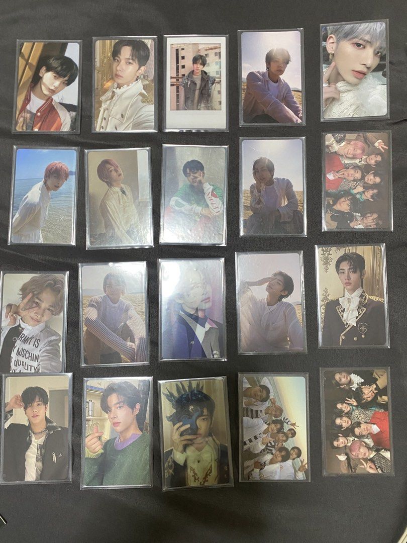 TXT & ENHA PCs (Category: K-Wave Merchandise) located in Quezon City. Submitted by elosells (Listing ID 1461568830, Image 1). Description: 🔍 INTEREST CHECK: TXT and Enhypen Photocards 💗 💵 Price Range: 150-350 TAKE ALL FOR ONLY 3,500 PHP !! (negotiable) 🤗 📩 PM for inquiries. .