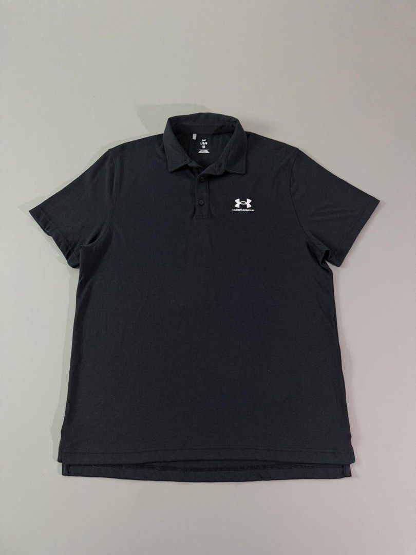 UNDER ARMOUR (Category: Tshirts & Polo Shirts ) located in Guagua. Submitted by sweetboyy (Listing ID 1461607437, Image 1). Description: UNDER ARMOUR EXCELLENT CONDITION / NO ISSUE SIZE LARGE ON TAG / DIMES L29 W24.