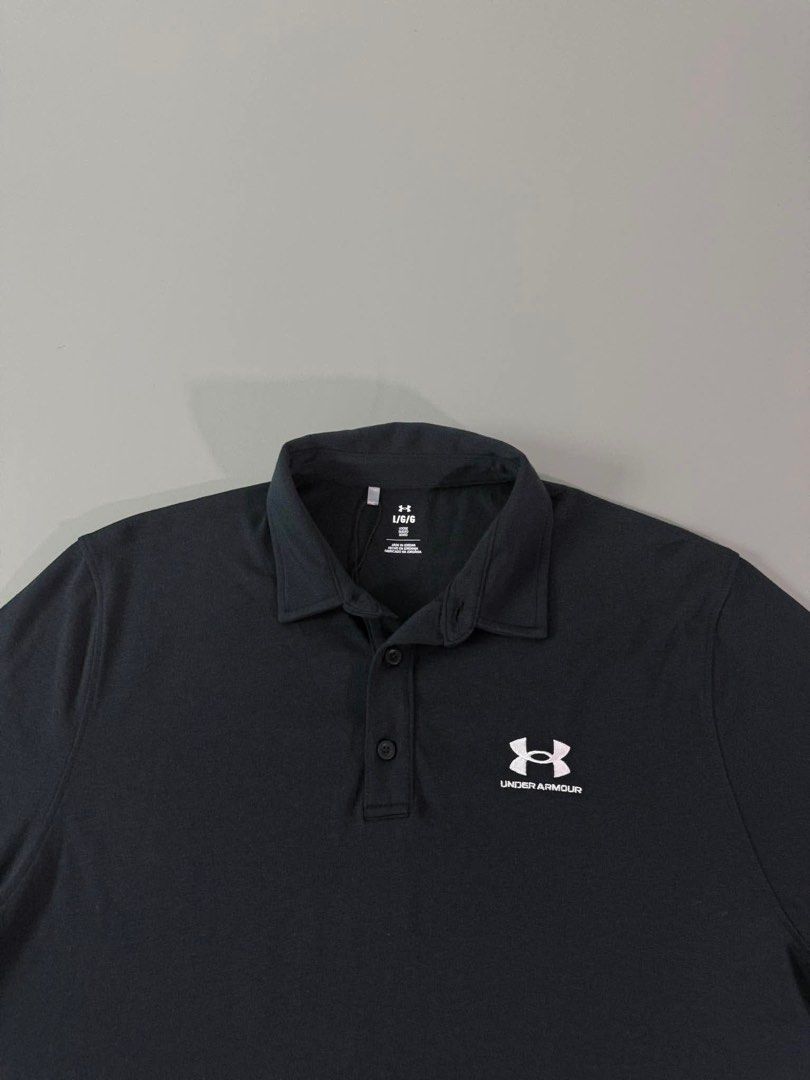 UNDER ARMOUR (Category: Tshirts & Polo Shirts ) located in Guagua. Submitted by sweetboyy (Listing ID 1461607437, Image 2). Description: UNDER ARMOUR EXCELLENT CONDITION / NO ISSUE SIZE LARGE ON TAG / DIMES L29 W24.