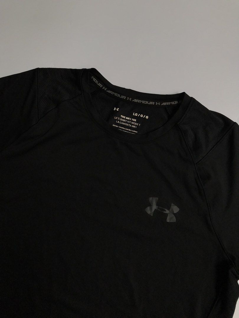 UNDER ARMOUR DRI FIT SHIRT (Category: Tshirts & Polo Shirts ) located in Aurora. Submitted by thrillthriftfinds123 (Listing ID 1461619379, Image 2). Description: UNDER ARMOUR DRI FIT SHIRT SIZE LARGE ON TAG NO ISSUE GOOD CONDITION PANG GYM NIYO OR PANG PICKLE 9.5 COLOR RATE .