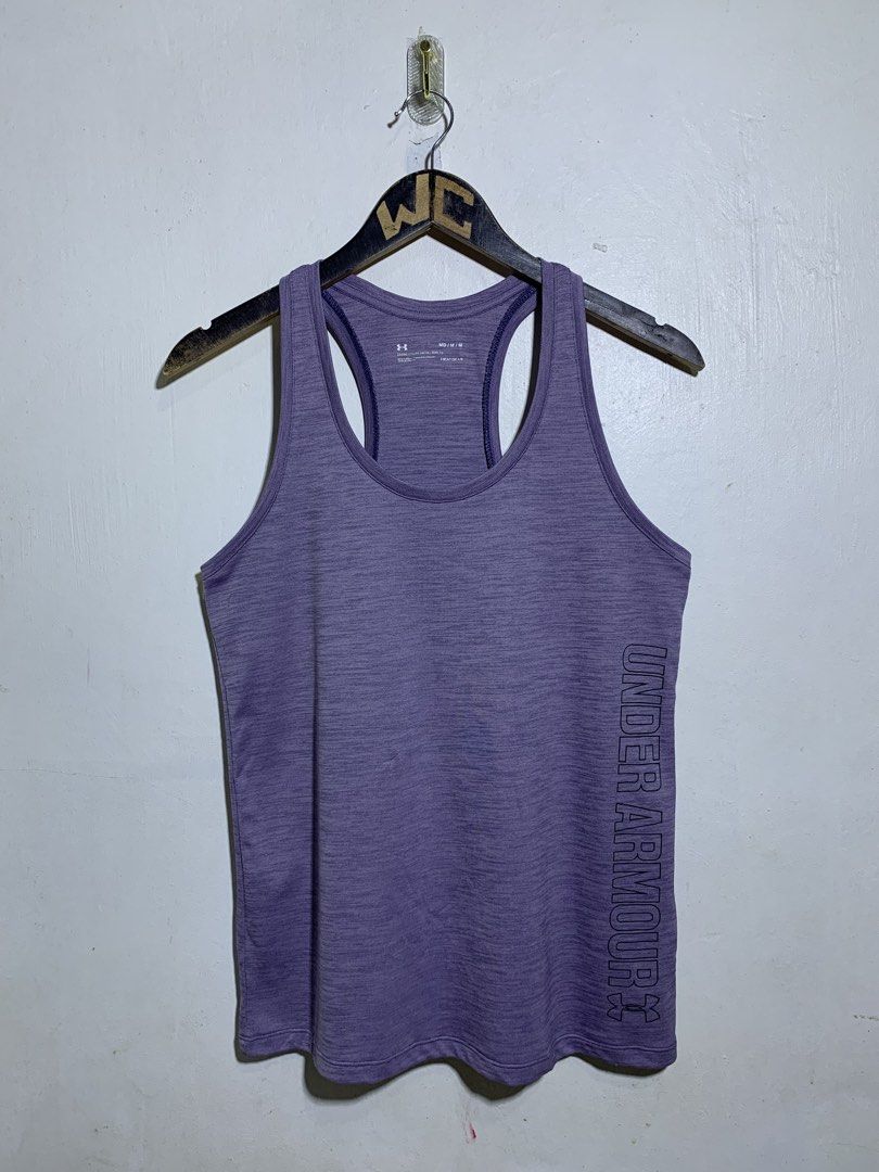UNDER ARMOUR TANK TOP (Category: Activewear) located in Dumaguete. Submitted by kingepoy (Listing ID 1461735673, Image 2). Description: Medium Width 17 / Length 26.5 Excellent Condition No issues .