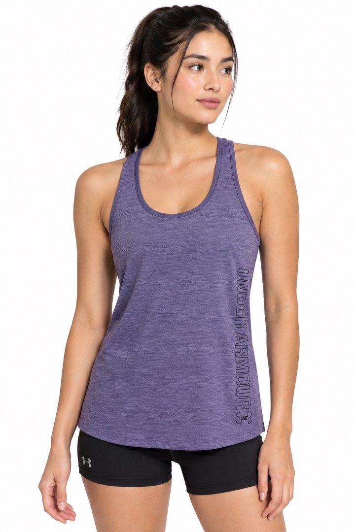 UNDER ARMOUR TANK TOP (Category: Activewear) located in Dumaguete. Submitted by kingepoy (Listing ID 1461735673, Image 1). Description: Medium Width 17 / Length 26.5 Excellent Condition No issues .