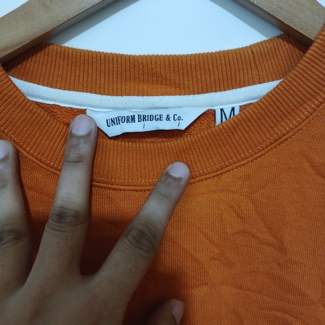 UNIFORM BRIDGE PULLOVER (Category: Coats, Jackets and Outerwear) located in Ozamiz City. Submitted by 2nd.sight (Listing ID 1461646945, Image 3). Description: *wash b4 wearing (fresh from bale) Size:medium W:22.5 L: 27.5 like new *last 3 pics unnoticeable.