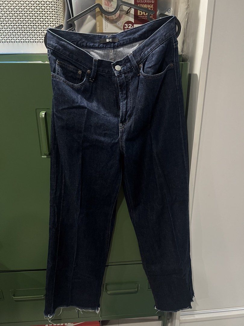 Uniqlo C collection Dark Denim (Category: Jeans) located in Antipolo. Submitted by i.vyclaire (Listing ID 1461696105, Image 2). Description: Rfs: Decluttering and doesn’t fit anymore:) .