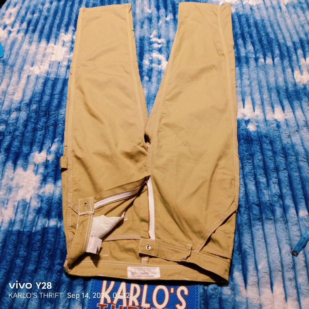UNIVERSAL OVERALL CO.X ADAM ET ROPE PANTS (Category: Chinos) located in Davao. Submitted by karlosthriftshop (Listing ID 1461564747, Image 2). Description: ₱890 FREE SHIPPING THRU J &T UNIVERSAL OVERALL CO.X ADAM ET ROPE UNION MADE SANFORIZED WORKWEAR CARPENTER PANTS MADE IN CHINA ACTUAL MEASUREMENT PLEASE CHECK ATTACHED PHOTOS X COD/COP PAYMENT 1ST MOP:GCASH NOTE: ★Since we also sell this item in our physical store, its condition may differ from