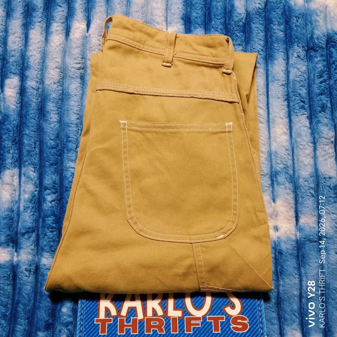 UNIVERSAL OVERALL CO.X ADAM ET ROPE PANTS (Category: Chinos) located in Davao. Submitted by karlosthriftshop (Listing ID 1461564747, Image 1). Description: ₱890 FREE SHIPPING THRU J &T UNIVERSAL OVERALL CO.X ADAM ET ROPE UNION MADE SANFORIZED WORKWEAR CARPENTER PANTS MADE IN CHINA ACTUAL MEASUREMENT PLEASE CHECK ATTACHED PHOTOS X COD/COP PAYMENT 1ST MOP:GCASH NOTE: ★Since we also sell this item in our physical store, its condition may differ from