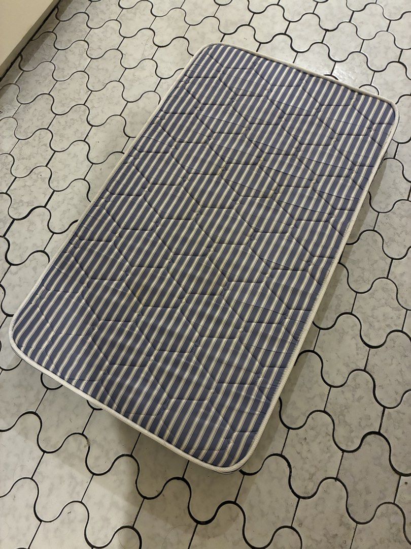 Uratex Baby Crib Mattress (Category: Children's Beds) located in Taguig. Submitted by mairiedemontrouge (Listing ID 1461601973, Image 1). Description: Uratex Baby Crib Mattress 24 x 42 x 4 in Fits an Apruva and Graco pack & play crib High quality foam Free mattress covers Regularly cleaned, no stains Used for less than a year only RFS: Outgrown .