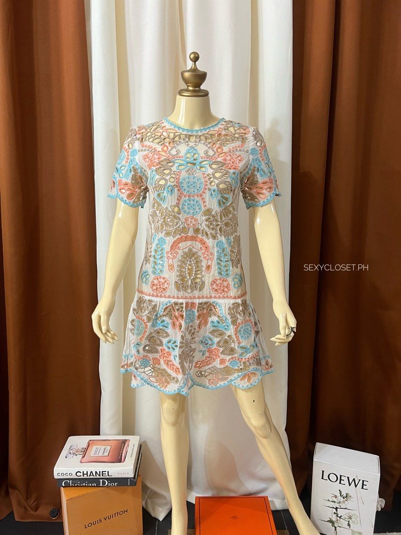 Valentino Lacey Dress (Category: Luxury Apparel) located in Cebu City. Submitted by sexyclosetph2.0 (Listing ID 1461681601, Image 1). Description: In great condition Color rate 10/10 Very nice in actual Fits small-med Very pretty! Lakas maka Heart E. .