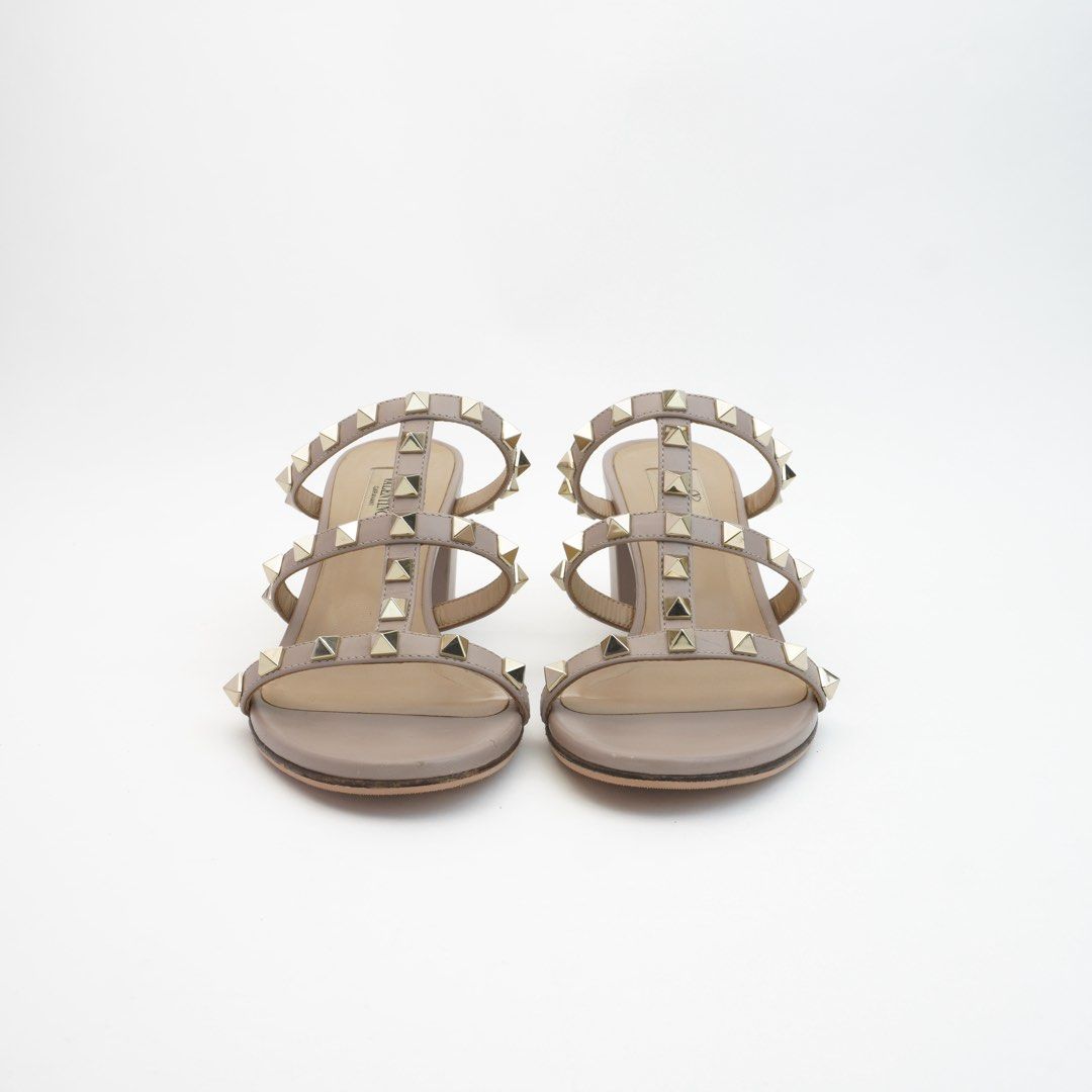 Valentino Poudre Rockstud Slide Sandal (Category: Sneakers & Footwear) located in Taguig. Submitted by dluxenest (Listing ID 1461630233, Image 2). Description: Last price posted Inclusion: box, dust bag You may follow us on IG : dluxenest FB : Dragons Luxe Nest.