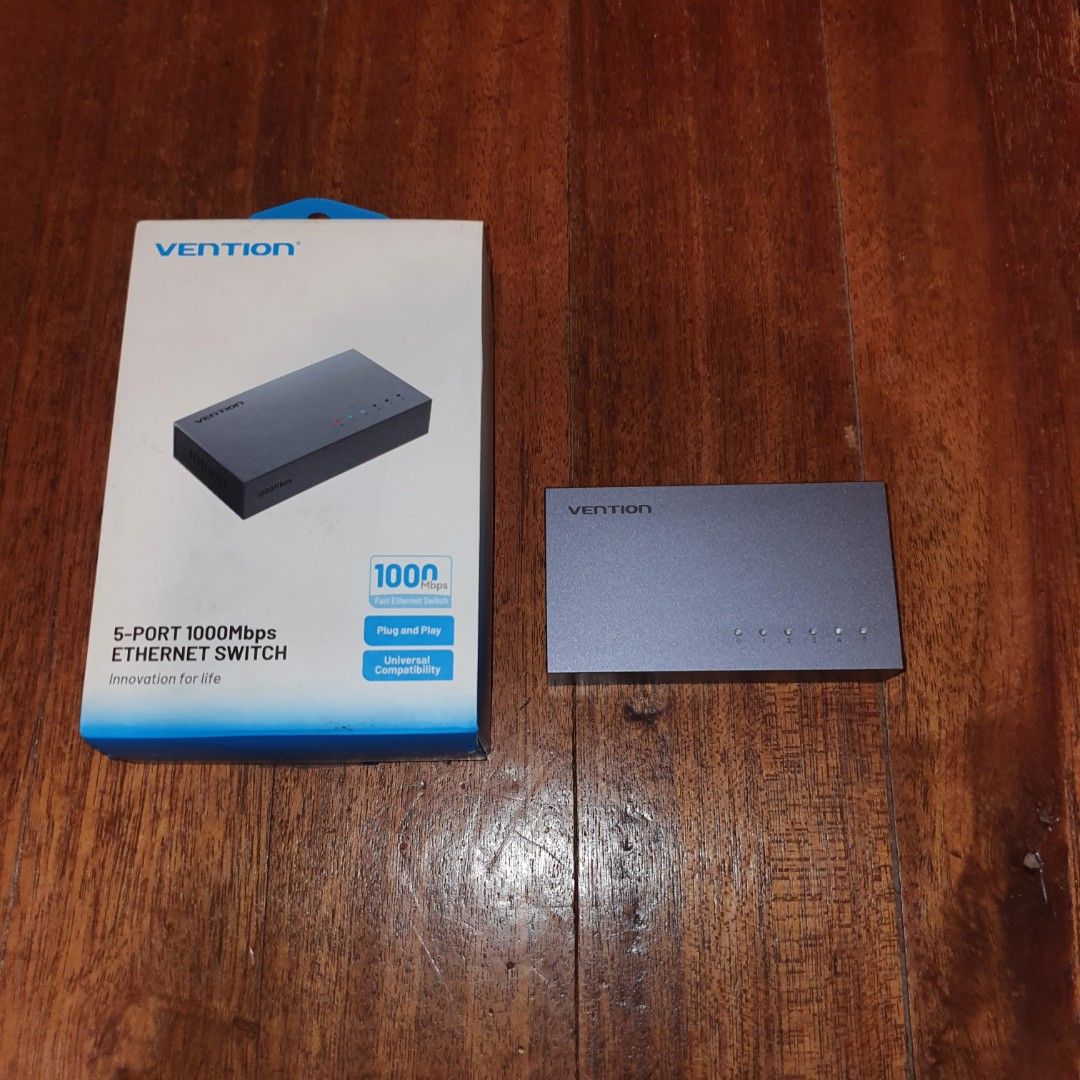 Vention gigabit ethernet switch 5 port tp link (Category: Craft Supplies & Tools) located in Pasig City. Submitted by last_price_posted (Listing ID 1461697976, Image 3). Description: .