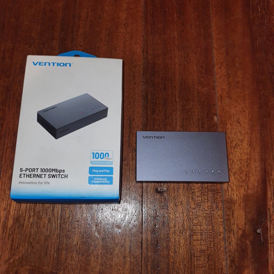 Vention gigabit ethernet switch 5 port tp link (Category: Craft Supplies & Tools) located in Pasig City. Submitted by last_price_posted (Listing ID 1461697976, Image 2). Description: .