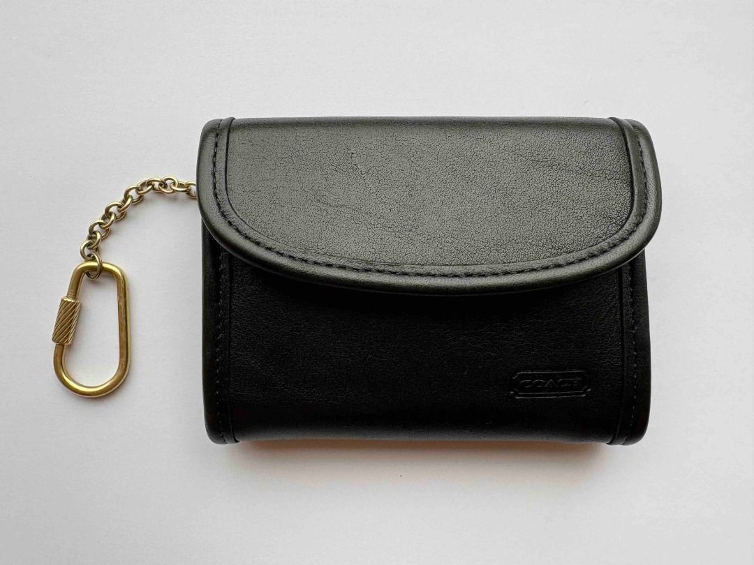 Vintage Coach Multifunction Purse Style No. 7219 (Category: Wallets & Card holders) located in Makati City. Submitted by theoliveconcord (Listing ID 1461726530, Image 1). Description: For Sale: Vintage Coach Multifunction Purse Style No. 7219 in black leather Meet Ms. Multifunction Purse, made in the United States of Coach's signature glove-tanned leather. As her name suggests, Ms. Multifunction Pursue is multifunctional! She can hold bills, card