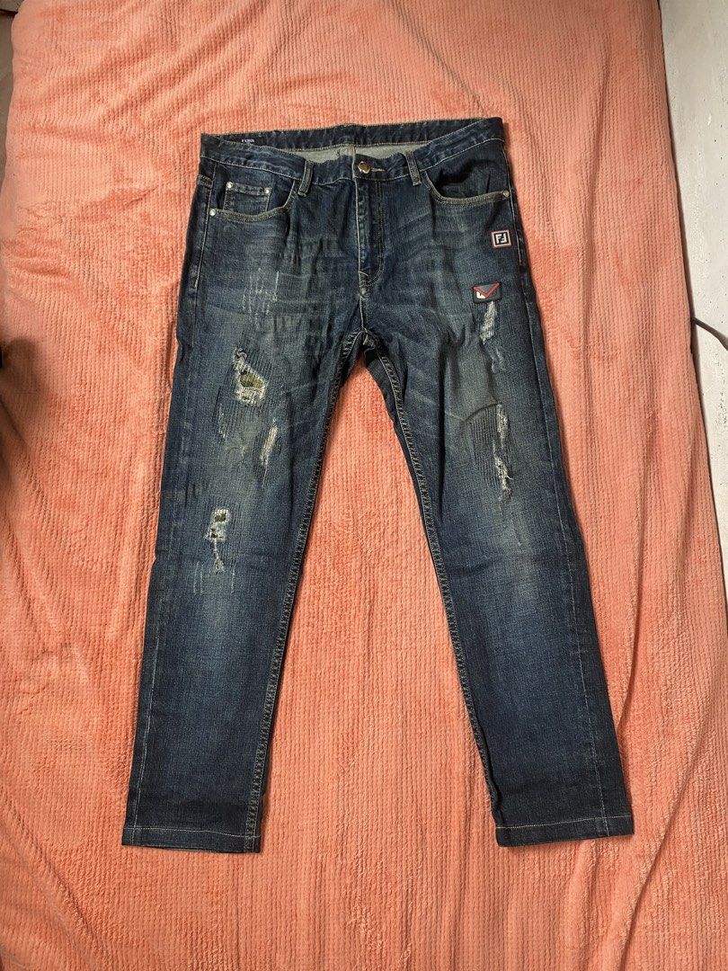 Vintage Fendi Pants (Category: Activewear) located in Quezon City. Submitted by yoshitandie (Listing ID 1461664023, Image 1). Description: Vintage Fendi Pants W/Patches monster❗️ -Good condition -No flaws need wash -Size 36. 53 Haba All details posted.
