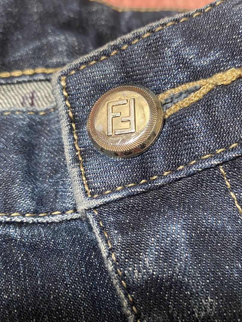 Vintage Fendi Pants (Category: Activewear) located in Quezon City. Submitted by yoshitandie (Listing ID 1461664023, Image 3). Description: Vintage Fendi Pants W/Patches monster❗️ -Good condition -No flaws need wash -Size 36. 53 Haba All details posted.
